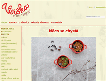 Tablet Screenshot of blog.veruska.cz